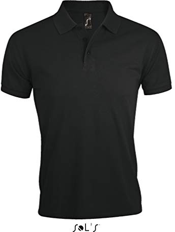 SOL´S Men´s Polo Shirt Prime, M, Black