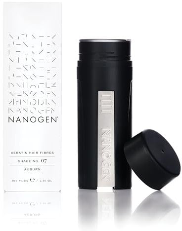 Nanogen Fibras Capilares Queratina: Caoba/Rojizo 30 gr.
