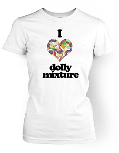 I Heart Dolly Mixture T-shirt pour femme - Blanc - X-Large