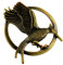 Jewellery of Lords Brosche Tribute von Panem, Motiv: Hunger Games 2, Spottjäger, Metall