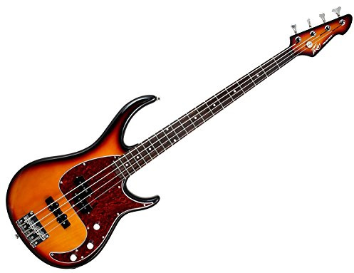 Peavey Milestone Bass Guitar, Vintage Burst