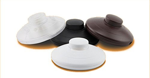 Lampada in linea con pulsante da piede, Trasparente, E307