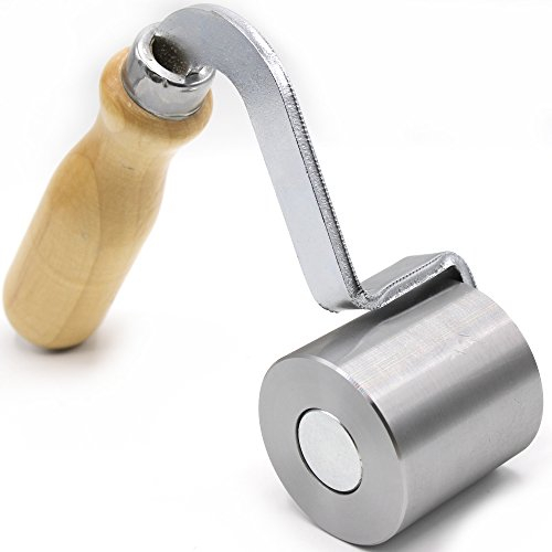 Profi Andrückrolle 50mm Metall Andrückwalze Andrück Rolle Folie Dachdecker Schweißwerkzeug Schweißbahn Werkzeug