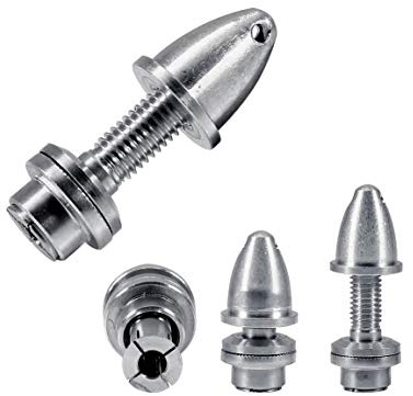 Alu Spinner mit Spannkonus für Motorwelle (5mm)