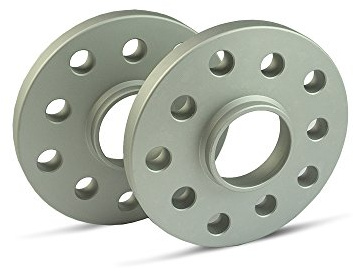 SCC Spurverbreiterung 12109E - silber eloxiert - LK: 98/5+1 NLB: 58,1 - 15mm - 2 Stück
