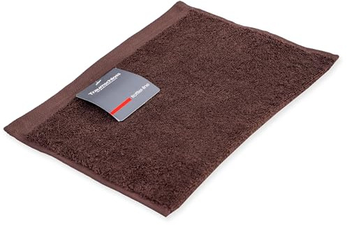 Traumschloss Gästetuch »Frottier-Line« 100% Baumwolle | 500g/m² | flauschig weich | braun | 30x50cm