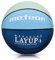 Meteor® Kinder Basketball Layup Größe #4 Jugend Basketball ideal auf die Kinder-hände 5-10 Jahre idealer Mini Basketball für Ausbildung weicher Kinder Basketball Outdoor (Größe #4, Grau & Blau)