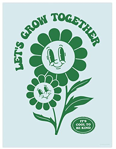 Artivo Retro-Poster (Let's Grow Together)