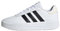 adidas Femme Court Platform Shoes Chaussures, Cloud White/Core Black/Chalk White, 38 EU