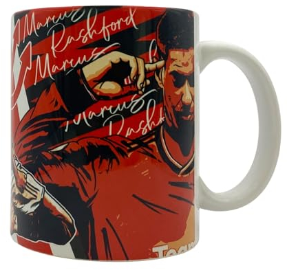fan originals Manchester Football Legends of United Marcus Rashford Ceramic Mug