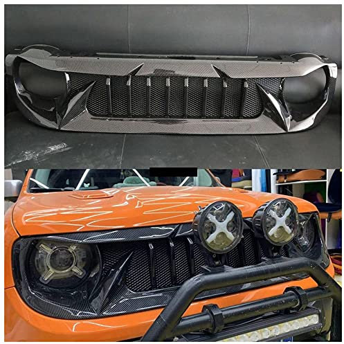 ASHFIT Griglia paraurti Anteriore, per Jeep Renegade 2019-2021 Griglie Anteriori Sportive