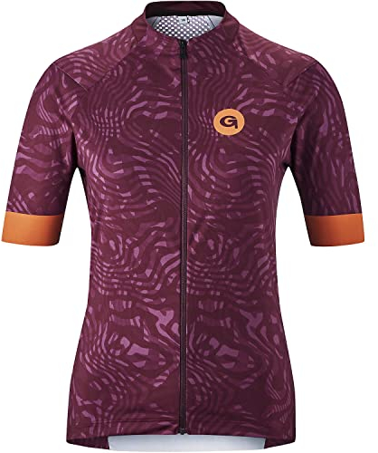 Gonso Scalette Kurzarm Full-Zip Fahrradtrikot Damen lila