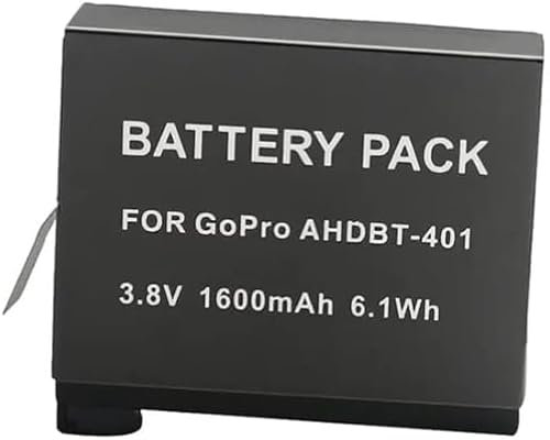 Replacement Battery Compatible for Go - Pro Hero 4 Black 1600mah