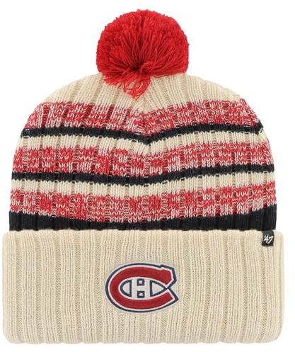 '47 NHL Montreal Canadiens Natural Tavern Mütze Beanie Haymaker Knit Wintermütze Wollmütze