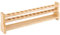 OLYCRAFT 12 Loch Reagenzglasständer Aus Holz 20ml Reagenzglas Ausstellungsständer 22mm Loch Röhrchen Ausstellungsständer Kolorimetrischer Röhrenständer Für Reagenzgläser Chemielabor - 405x54x121mm