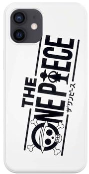 Transparent Design Case for Apple iPhone, Printed in France, Anime, One Piece, Logo (iPhone 12 Mini)