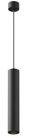 Maytoni Moderne Pendelleuchte Artisan 1x GU10 excl. Schwarz aus Aluminum Energieeffizient 10W für Küche, Schlafzimmer, Wohnzimmer, Esszimmer, Lobby