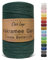 OurTop Premium Makramee Garn Dunkelgrün, 2mm x 500m Macrame Cord Makramee Schnur Makramee Kordel, Garn für DIY Handwerk, Weben Dekoration, Hängepflanze Pflanze Aufhänger