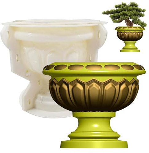 Stampo per vaso di fiori, stampo per vaso bonsai,Stampo per fioriera in cemento - Stampo per scatola portagioielli, strumento per la creazione di oggetti artistici per decorazioni domestiche artigiana