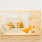 HomeForDreams H4D-32: Cama de Gimnasio para niños a Partir de 4+ años Diseño, Escalada, construcción y Estructura de Cama de inspiración Montessori 2 en 1 (200x120cm, sin Accesorios)
