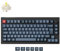 Keychron V1 Max Kabellose Mechanische Tastatur, 82 Tasten RGB, 2.4GHz/Bluetooth/USB, QMK/VIA Programmiert, Hot-Swappable Gateron Banana Switch, DE-ISO Layout für Mac & Windows