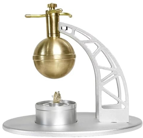 Dampfmaschine Modell DIY Montage Engine Dampfkugel Modellbausatz Sci-Fi-Spielzeug Motor Bausatz Geschenk Für Mechanik-Enthusiasten Wissenschaftliche Bausätze B