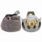 Mini Fornello Solista, Fornello Ad Alcool, Mini Fornello a Spirito da Cucina Ultraleggero Portatile da Esterno Fornello a Combustibile Ad Alcool Barbecue da Campeggio (GRAY)