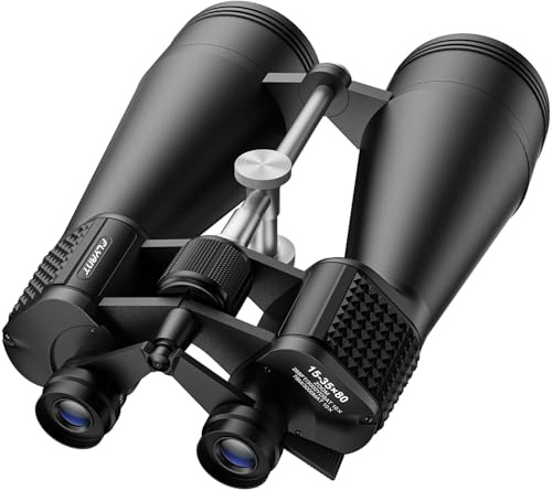 15-35x80 Zoom Binoculars for Adults - High Powered Binoculars for Outdoor Bird Watching, Hunting and Astronomy Viewing- Tripod Adaptable - Includes Carrying Case