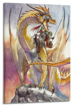 ZPSYREGYD Laurana Dragonlance Poster, dekoratives Gemälde, Leinwand, Wandposter und Kunstdruck, moderne Familienschlafzimmer-Dekoration, Poster, 30 x 45 cm