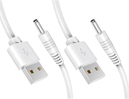 Panlouting 2 Verpackungen | Ersatz USB Ladekabel 100cm kompatibel mit Elektrischen Zahnbürsten Fairywill Sonic FW917 SG508 FW508 FW507 FWP11 FWD1 FWD3, Dnsly, Vekkia, Gloridea, Mornwell