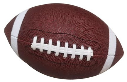 rongweiwang Offizielle Größe für Fußballtraining, American Football für Outdoor Indoor Spiele, Größe 6, 26,5 cm x 15 cm, 6