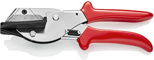 Knipex Schneider für Flachbandkabel verchromt, mit Kunststoff-Hüllen 215 mm 94 15 215