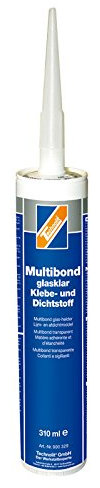 TECHNOLIT Multibond Klebe- und Dichtstoff glasklar 290 ml Glas Holz Metall Kunststoff