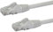 StarTech.com Cable de Red de 0,5m Blanco Cat6 UTP Ethernet Gigabit RJ45 sin Enganches - Latiguillo Snagless de 50cm