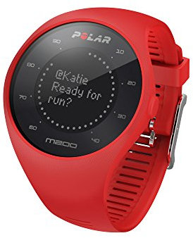 Polar M200 Gps Running Watch With Wrist Based Heart Rate - Bright Red, Medium/Large
