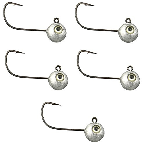 Spro Micro Jighead Jig 29-5 Jighaken zum Finesse Angeln auf Barsch & Forelle, Jigkopf, Bleikopf, Angelhaken, Größe:1.5g / Gr. 4