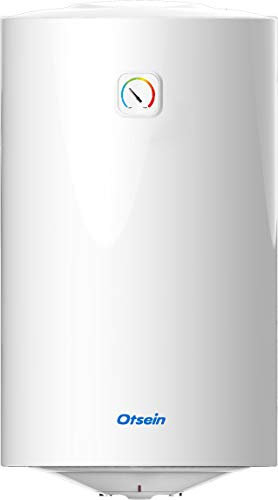 Otsein - OHTC80 - Termo eléctrico - Instalación Vertical - Capacidad: 80 Litros - Hogares 4 personas - Dimensiones Producto: 450 x 809 mm