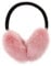 ZLYC Klassischer Damen Kinder Mädchen Verstellbarer Winter Ohrenschützer Ohrenwärmer mit Molton-Haarreifen, Einheitsgröße, Rosa