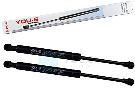 YOU.S 51247016186 Heckklappendämpfer Gasfeder Kofferraum (2 Stück)
