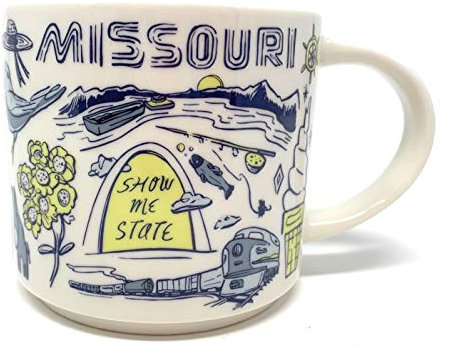 Starbucks 2018 MISSOURI Been There Collection Series Ceramic Coffee Cup