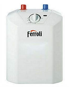 Scalda acqua elettrico 10 lt scaldabagno sottolavello - ferroli novo