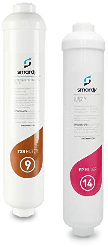 smardy 2x Wasserfilter Ersatzfilterset Nr. 9 | 14 für Wasserfilteranlage smardy HOME 190
