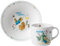 Wedgwood 40034090 Peter Rabbit Refresh 2 Piece Nursery Set Blue, Ceramic