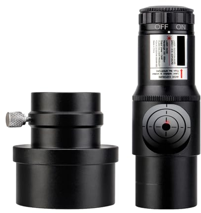 Svbony Colimador Telescopio 1,25 y 2 Adaptador Colimador Ajustable Metal Colimador Telescopio Colimador para Telescopio Reflector Newtoniano