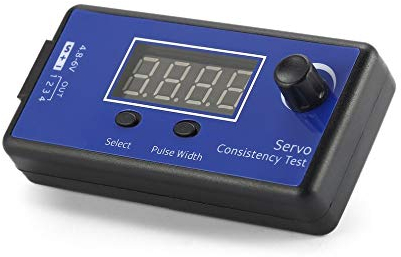 ICQUANZX Digital Saervo Tester/ESC Konsistenz Tester für RC Hubschrauber Flugzeug Auto Motor Gas Anzeige