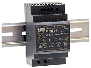 LED Hutschienen-Trafo MW HDR-100-12, 12~13.8V/DC, 0-100W