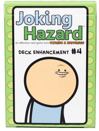 Joking Hazard Deck Enhancement #4 -Fourth Expansion Pack for Fun Party Games by Cyanide & Happiness, 100 New Hilarious Comic Cards | Perfect for Game Night