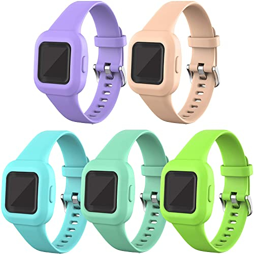 Tyogeephy Armband Kompatibel mit Garmin Vivofit jr 3 Armband Ersatz Silikon Armband Wasserdichte Riemen für Garmin vivofit jr. 3 Fitness Tracker für Kinder