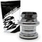LOEVELOSI Fahrrad Steuersatz 1-1/8 Zoll Chrom Rennrad Gewinde Lagersatz Retro Steuerkopf Lager 1 1/8 Silber Bicycle Headset