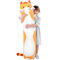 Mewaii Stofftiere Katzen Orange 70CM Plüsch Kissen Lang Kätzchen Plüschtier Ausgestopftes Tier Spielzeug Kuschelkissen Geschenk Plüschkissen über 3 Jahren